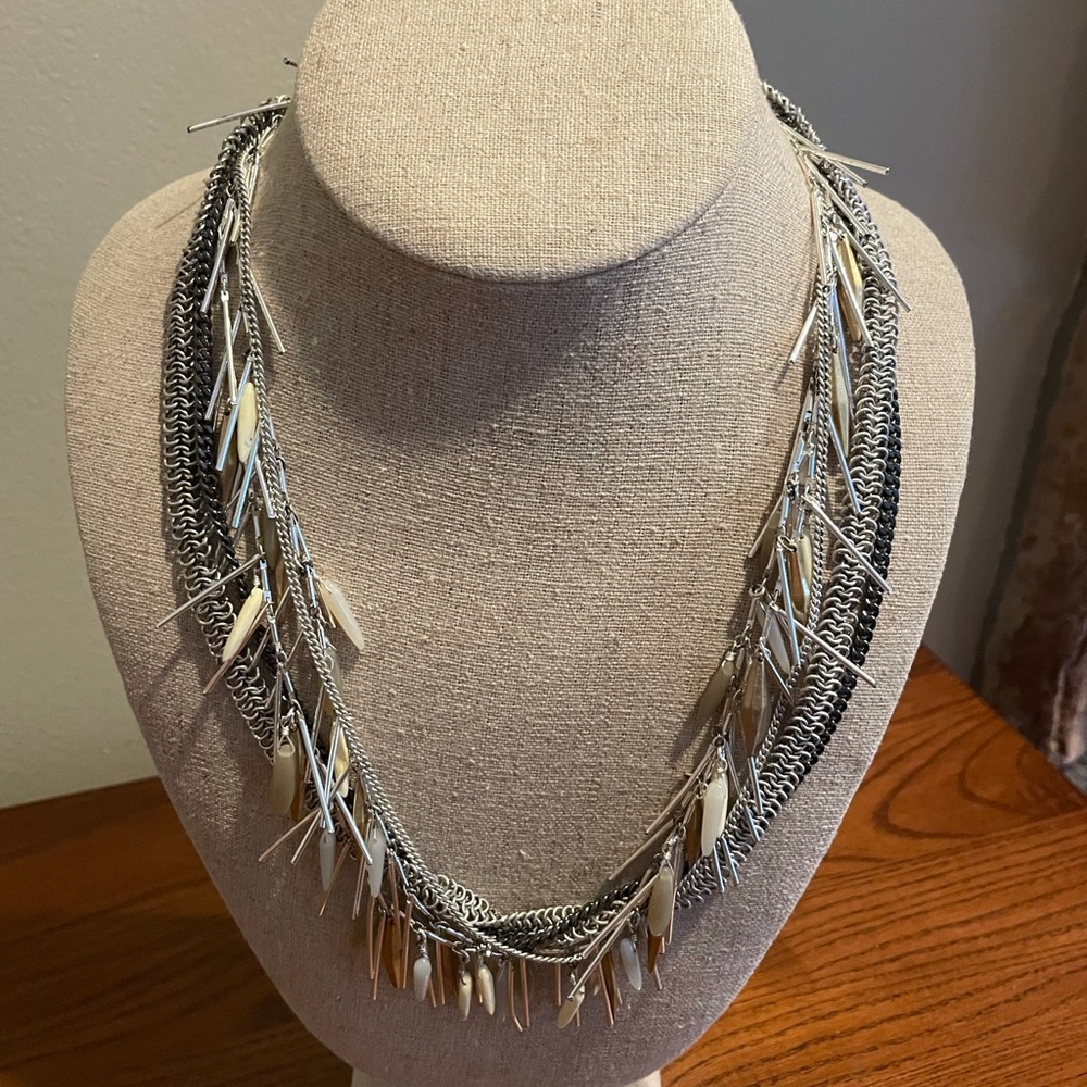 Stella and Dot Freya Fringe Necklace